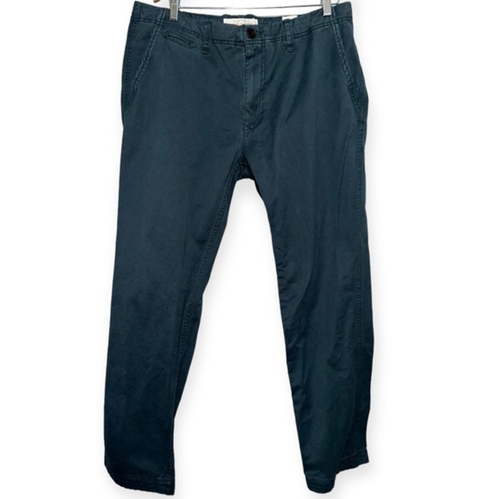 Fat Face UK Men’s Size 38 x 32 Green Cotton Chino Trousers Pants